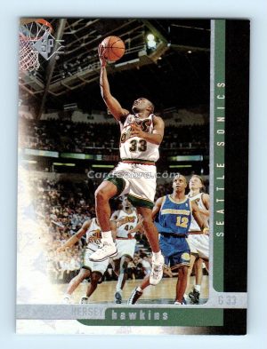 1996 Upper Deck SP #104 Hersey Hawkins Seattle SuperSonics