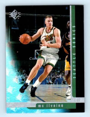 1996 Upper Deck SP #105 Jim McIlvaine Seattle SuperSonics