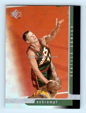 1996 Upper Deck SP #108 Detlef Schrempf Seattle SuperSonics