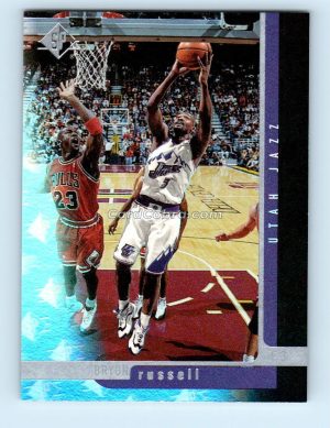 1996 Upper Deck SP #116 Bryon Russell Utah Jazz