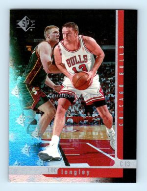 1996 Upper Deck SP #15 Luc Longley Chicago Bulls