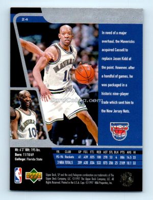 1996 Upper Deck SP #24 Jason Kidd Dallas Mavericks