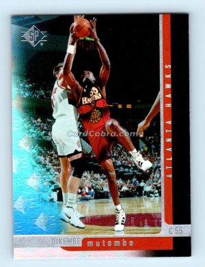 1996 Upper Deck SP #3 Dikembe Mutombo Atlanta Hawks