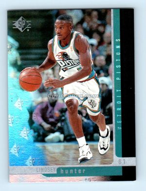 1996 Upper Deck SP #33 Lindsey Hunter Detroit Pistons