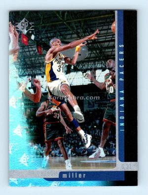 1996 Upper Deck SP #45 Reggie Miller Indiana Pacers