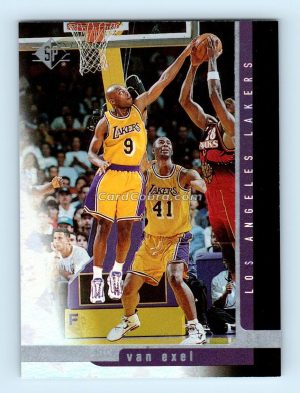 1996 Upper Deck SP #55 Nick Van Exel Los Angeles Lakers