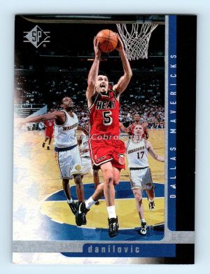 1996 Upper Deck SP #56 Sasha Danilovic Dallas Mavericks