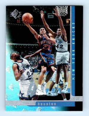 1996 Upper Deck SP #74 Allan Houston New York Knicks