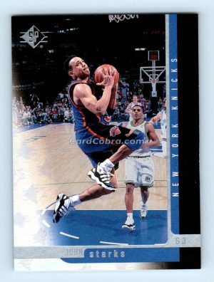 1996 Upper Deck SP #76 John Starks New York Knicks