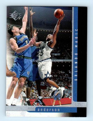 1996 Upper Deck SP #77 Nick Anderson Orlando Magic