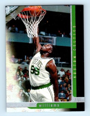 1996 Upper Deck SP #8 Eric Williams Boston Celtics