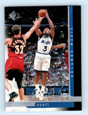 1996 Upper Deck SP #80 Dennis Scott Orlando Magic