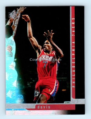 1996 Upper Deck SP #82 Mark Davis Philadelphia 76ers