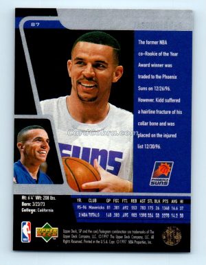 1996 Upper Deck SP #87 Jason Kidd Phoenix Suns