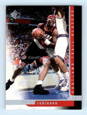 1996 Upper Deck SP #92 Clifford Robinson San Antonio Spurs