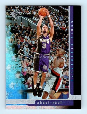 1996 Upper Deck SP #95 Mahmoud Abdul-Rauf Sacramento Kings