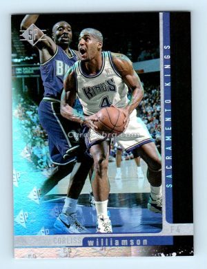 1996 Upper Deck SP #99 Corliss Williamson Sacramento Kings