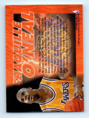 1997 Flair Hardwood Leader #13 Shaquille O'Neal Los Angeles Lakers