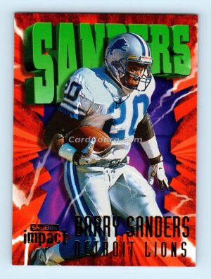 1997 SkyBox Impact #20 Barry Sanders Detroit Lions