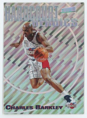 1997 Stadium Club Hardcourt Heroics #H3 Charles Barkley Houston Rockets