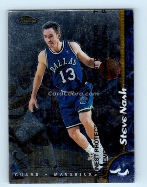 1998 Finest #218 Steve Nash Dallas Mavericks