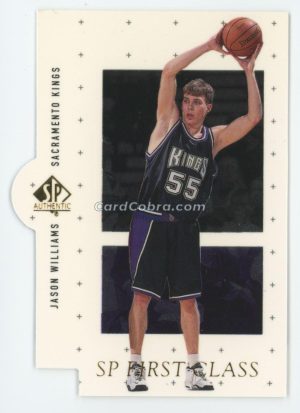 1998 SP Authentic First Class #FC24 Jason Williams Sacramento Kings