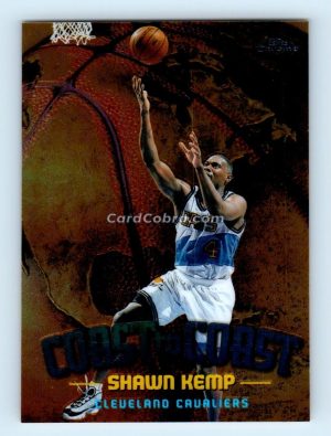 1998 Topps Coast to Coast #CC10 Shawn Kemp Cleveland Cavaliers