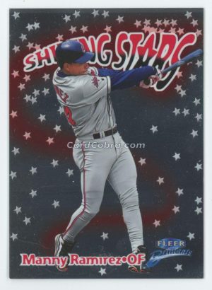 1999 Fleer Brilliants Shining Stars #15 SS Manny Ramirez Cleveland Indians