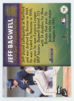 1999 Pacific Crown Royale Pillars of the Game #10 Jeff Bagwell Houston Astros