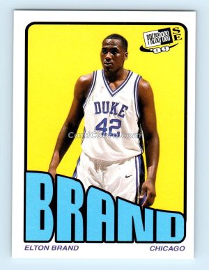 1999 Press Pass SE Old School #1 Elton Brand Duke Blue Devils