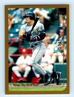 1999 Topps Traded Rookies #T83 Jose Canseco Tampa Bay Devil Rays