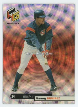 1999 Upper Deck HoloGrFX #19 Manny Ramirez Cleveland Indians