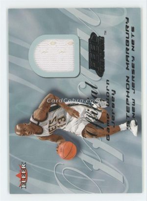 2000 Fleer Feel the Game #NNO Stephon Marbury Patch New Jersey Nets