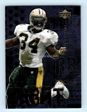 2000 Upper Deck Black Diamond Might #DM8 Ricky Williams New Orleans Saints