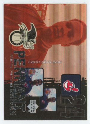 2000 Upper Deck Pennant Driven #PD7 Manny Ramirez Cleveland Indians