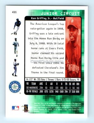 2000 Victory Junior Circuit #431 Ken Griffey Jr. Seattle Mariners