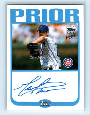 2003 Topps Autographs #TA-MP Mark Prior Auto Chicago Cubs