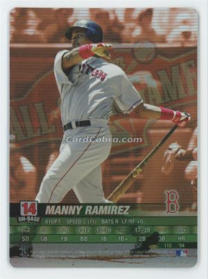 2004 MLB Showdown Foil #115 Manny Ramirez Boston Red Sox