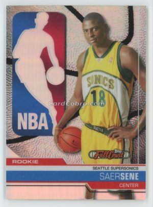 2006 Topps Full Court Chrome Rookie Refractors #149 Saer Sene /199 Seattle Supersonics