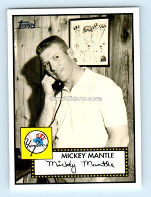 2007 Topps Mickey Mantle Story #MMS4 Mickey Mantle New York Yankees