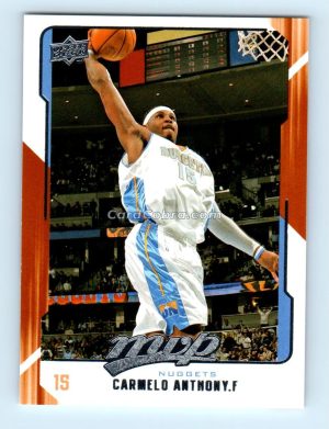 2008 Upper Deck MVP #37 Carmelo Anthony Denver Nuggets