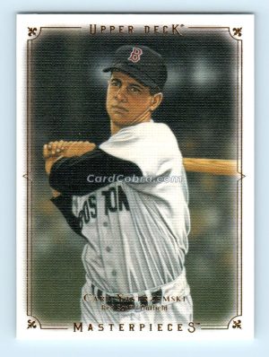 2008 Upper Deck Masterpieces #11 Carl Yastrzemski Boston Red Sox