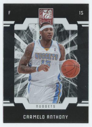 2009 Donruss Elite #24 Carmelo Anthony Denver Nuggets