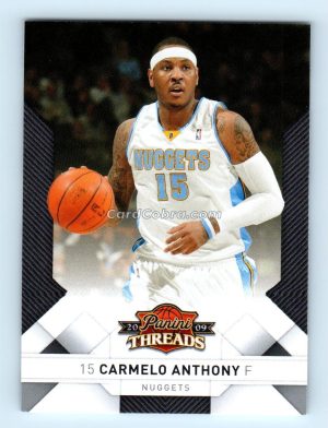 2009 Panini Threads #14 Carmelo Anthony Denver Nuggets