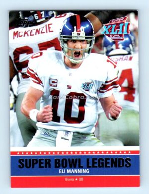 2011 Topps Super Bowl Legends #SBL-XLII Eli Manning New York Giants