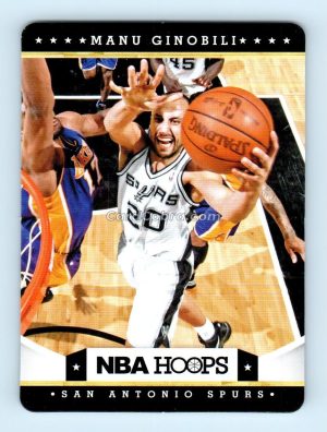 2012 Hoops Taco Bell #48 Manu Ginobili San Antonio Spurs