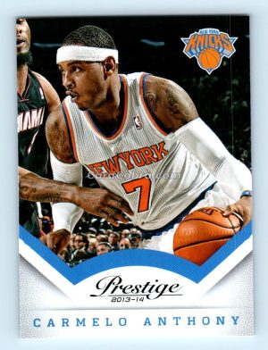 2013 Panini Prestige #85 Carmelo Anthony New York Knicks