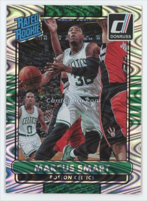 2014 Donruss #207 Marcus Smart Swirlorama Boston Celtics Rookie Card