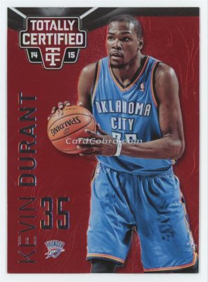 2014 Panini Totally Certified #96 Kevin Durant /279 Red Oklahoma City Thunder