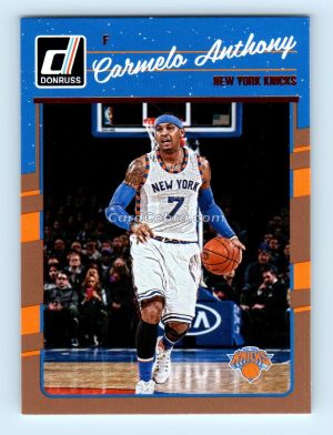 2016 Donruss #59 Carmelo Anthony New York Knicks